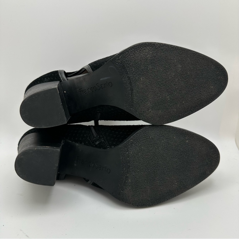 FRANCO SARTO Dakota Perforated Black Sz 8.5 - Picture 9 of 11